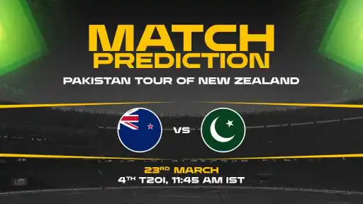 NZ vs PAK Today Match Prediction – Who Will Win? | 4th T20I,
